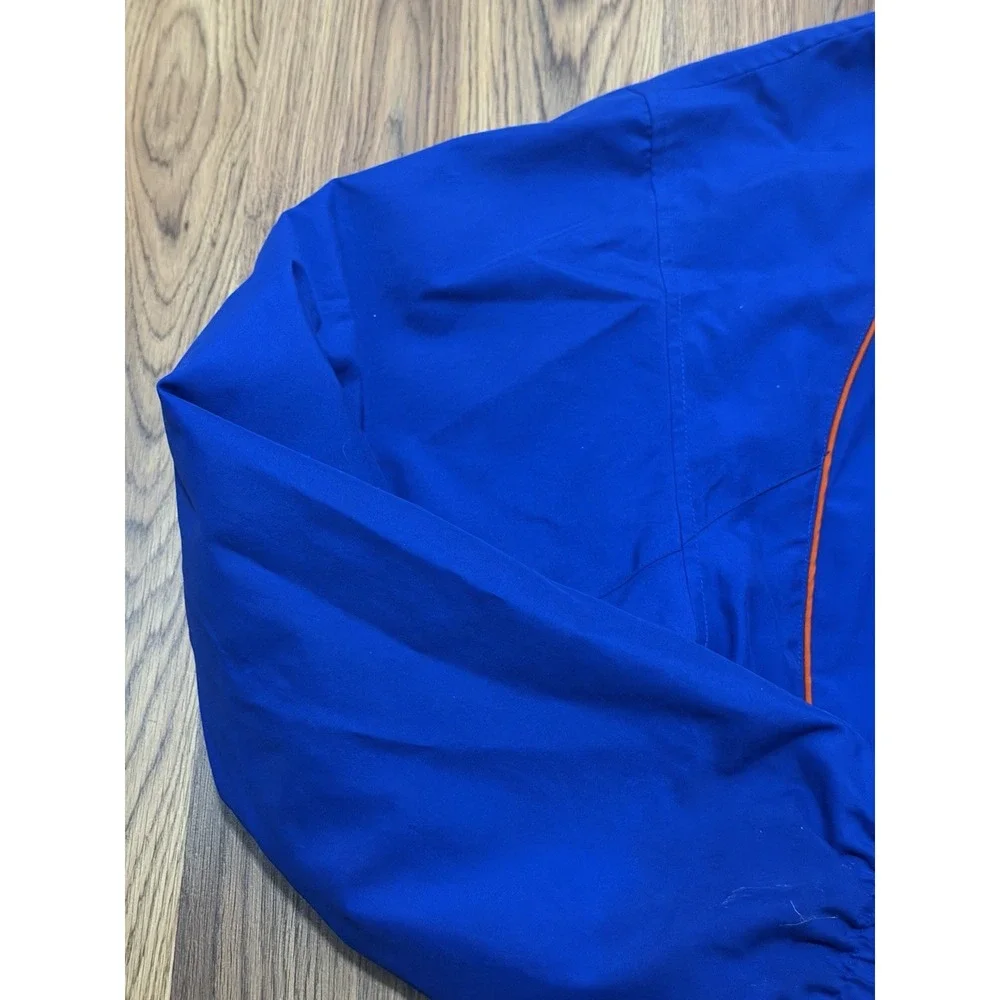 Florida Gators Jacket Mens Medium Russell Athletic Team Issue Windbreaker Blue
